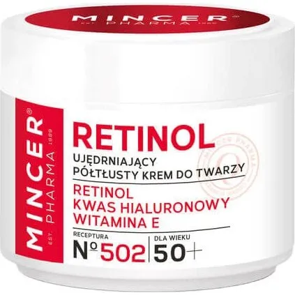 Mincer Pharma Retinol 50+ Straffende Gesichtscreme Nr.502, 50 ml
