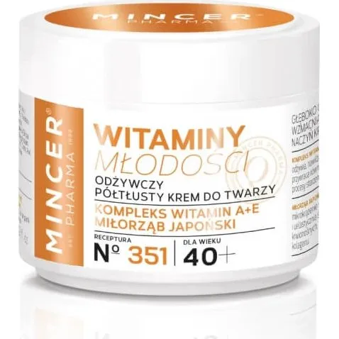 Mincer Pharma Modoc Vitamine 40+ Gesichtscreme Nr. 351, 50ml