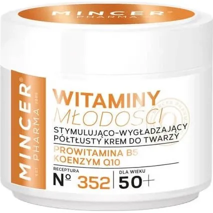 Mincer Pharma Vitamine der Jugend 50+ Gesichtscreme Nr.352, 50 ml
