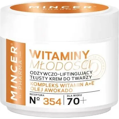 Mincer Pharma Vitamine Modoci 70+ Gesichtscreme Nr.354, 50ml