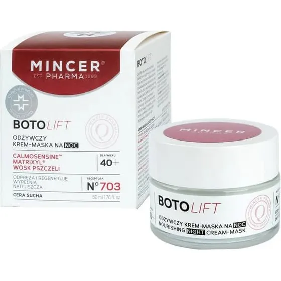 Mincer Pharma Botolift Revitalisierende Nachtcreme-Maske nr.703, 50ml