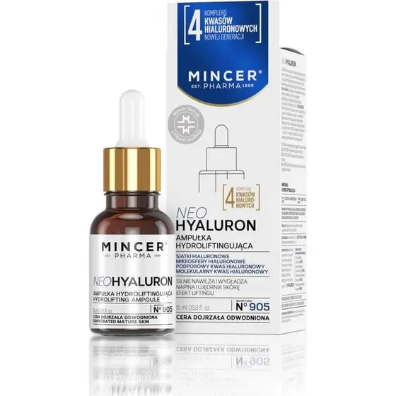 Mincer Pharma NeoHyaluron Hydrolifting Gesichtsampulle Nr.905, 15ml