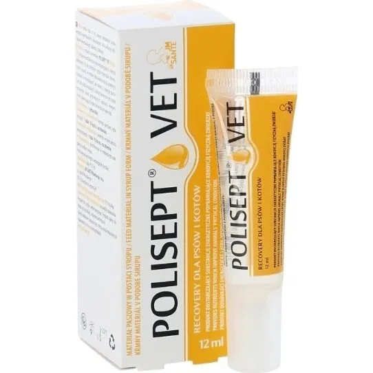 Polisept Vet Recovery 12 ml - Energielieferant für Tiere