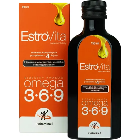 EstroVita Classic Omega-3-6-9 Fettsäuren-Ester, 150 ml