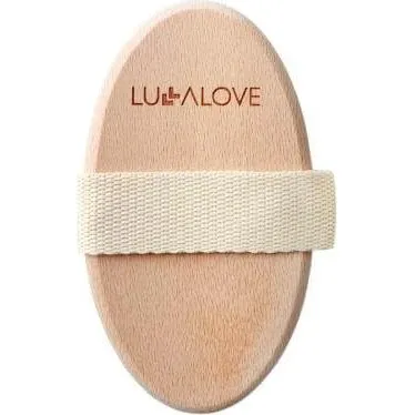 LULLALOVE Massagebürste Tampico aus Buchenholz & Agavenkaktus