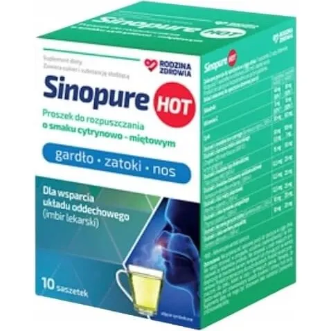 Family Health Sinopure Hot Zitrone-Minze, 10 Beutel