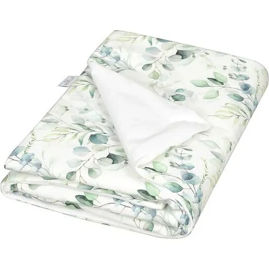 Babymatex Velvet Baumwollsatin-Decke, Blatt, 75 x 100 cm