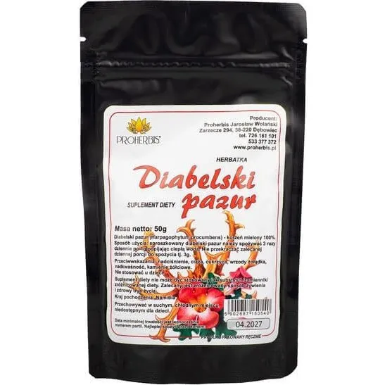 Proherbis Teufelskralle Pulver, 50 g