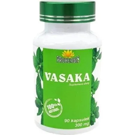 Proherbis Vasaka, 90 Kapseln (Justicia Adhatoda)