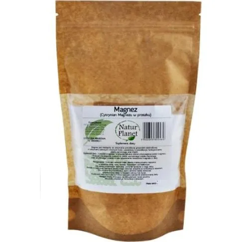 NATURPLANET Magnesiumcitratpulver, 250g