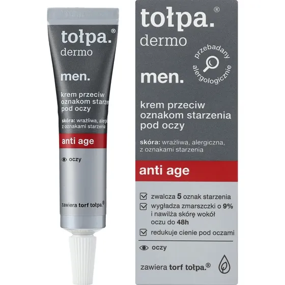 Tolpa Dermo Men Anti Age Augencreme, 10 ml