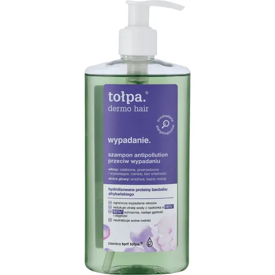 Tołpa Dermo Haarausfall Anti-Verschmutzungs-Shampoo, 250 ml