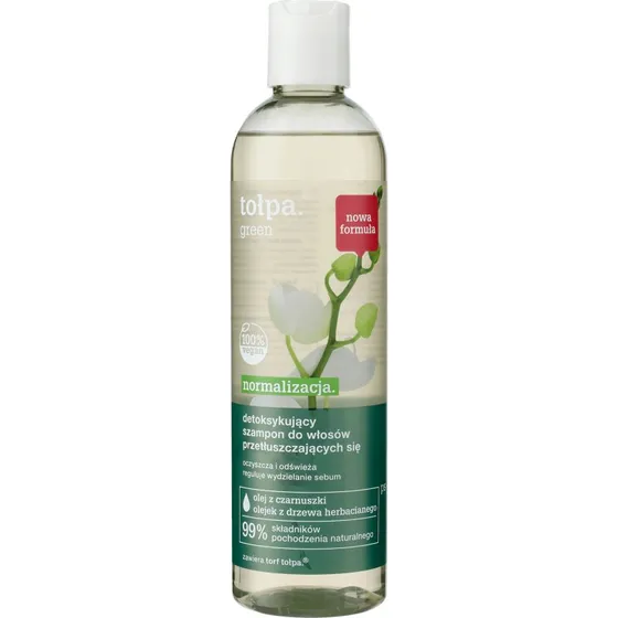 Tołpa Green Normalization Entgiftendes Shampoo für fettiges Haar, 300 ml