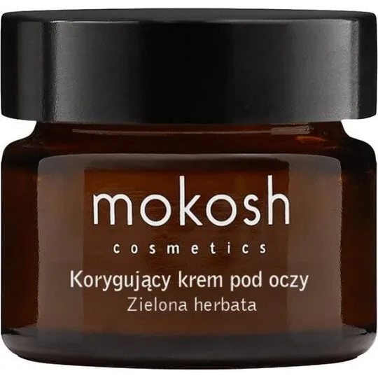 Mokosh Korrigierende Augencreme Grüner Tee, 15 ml