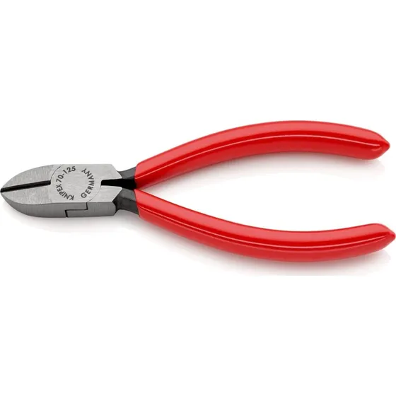 KNIPEX Seitenschneider 70 01 125 SB schwarz atramentiert