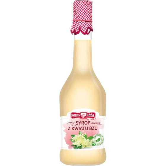 Polska Róża Holunderblütensirup, 500 ml