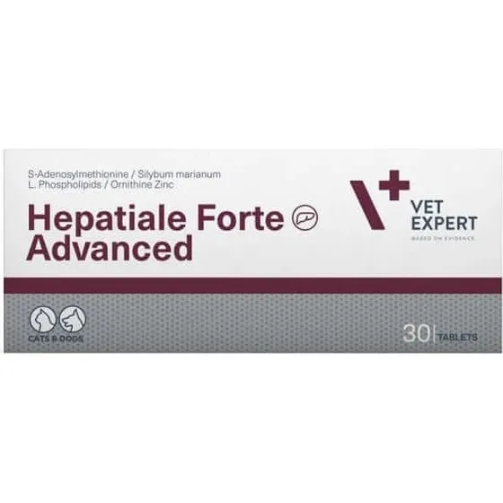 Hepatiale Advanced, 30 Tabletten – Nahrungsergänzung für Hunde & Katzen