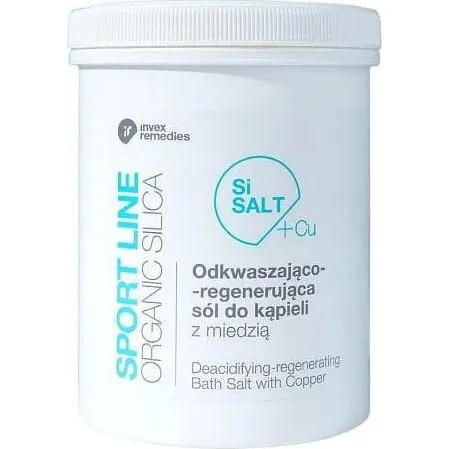 INVEX REMEDIES SiSALT+Cu Sport Line Badesalz mit Kupfer, 1500g