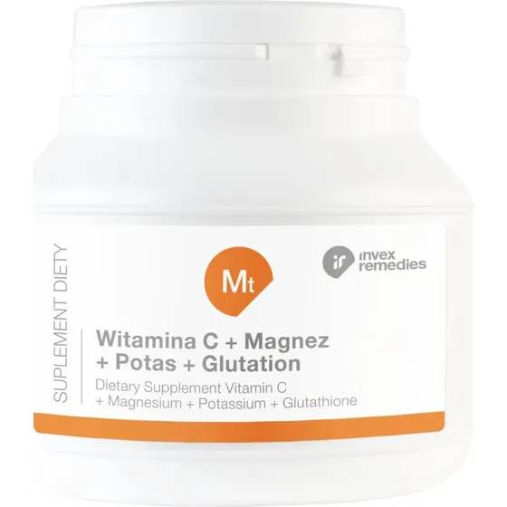 Invex Remedies MT Vitamin C + Magnesium + Kalium + Glutathion 150g