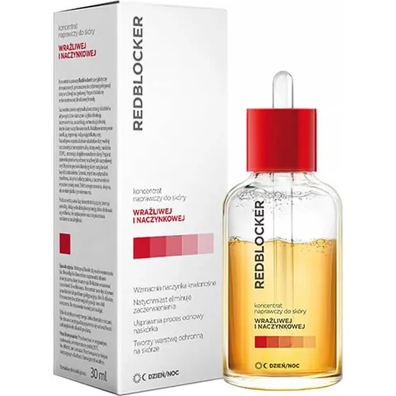 RedBlocker Reparaturkonzentrat Rötungsreduzierer für empfindliche Haut, 30 ml