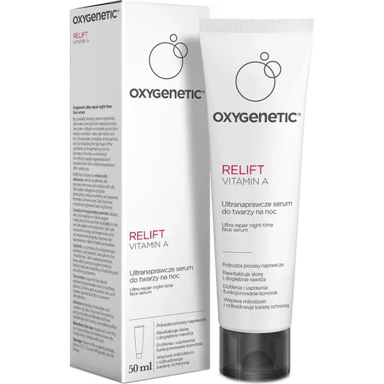 Oxygenetic Relift Vitamin A Ultra-Verjüngendes Gesichtsserum, 50 ml