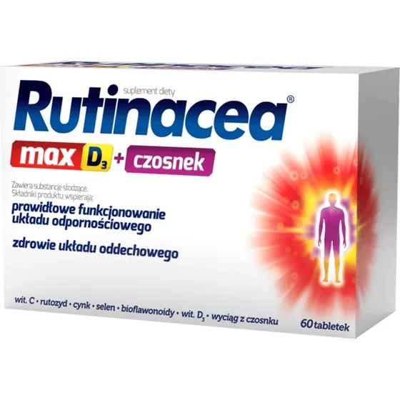 Rutinacea Max D3 + Knoblauch, 60 Tabletten