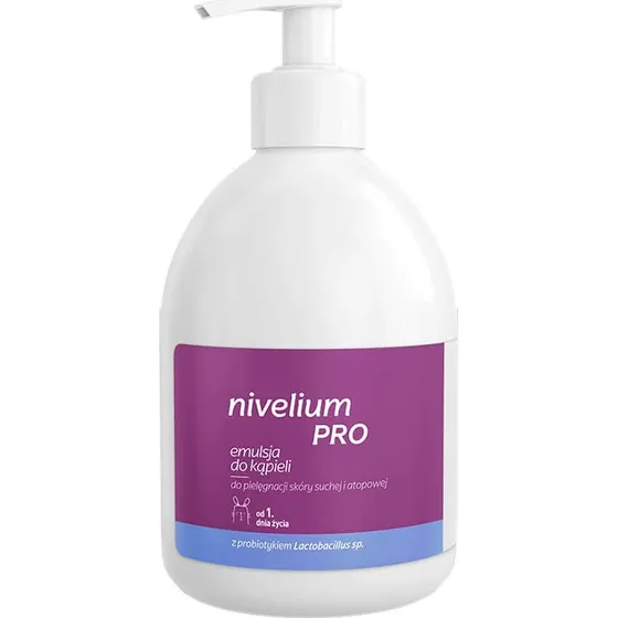 Nivelium Pro Badeemulsion für trockene & atopische Haut, 400 ml