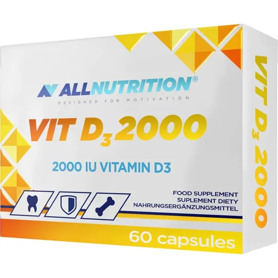 Allnutrition Vitamin D3 2000 - 60 Kapseln