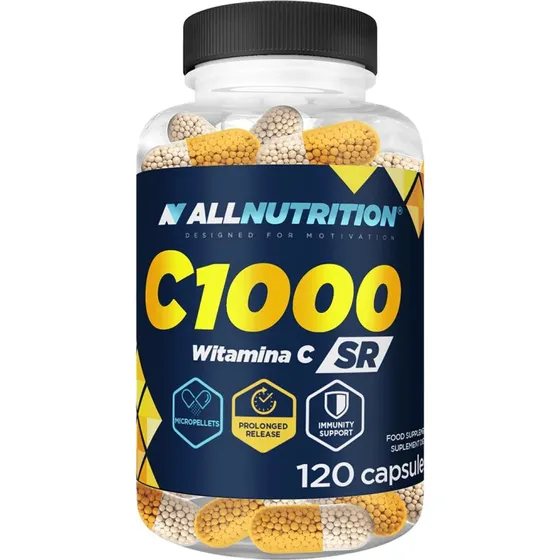 Allnutrition C 1000 SR Vitamin C Kapseln, 120 Stück