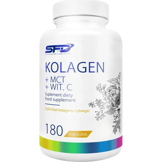 SFD Kollagen + MCT + Vitamin C, 180 Kapseln