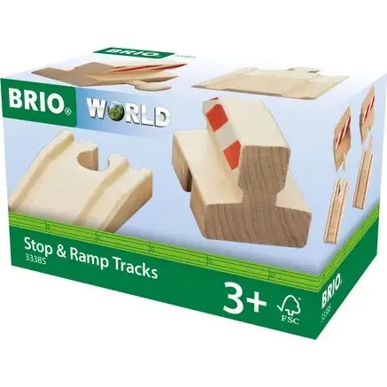 Brio 33385 Rampen & Prell-Böcke Pack
