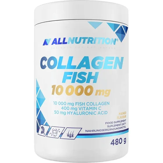 Allnutrition Kollagen Fisch 10000 mg Mango 480 g