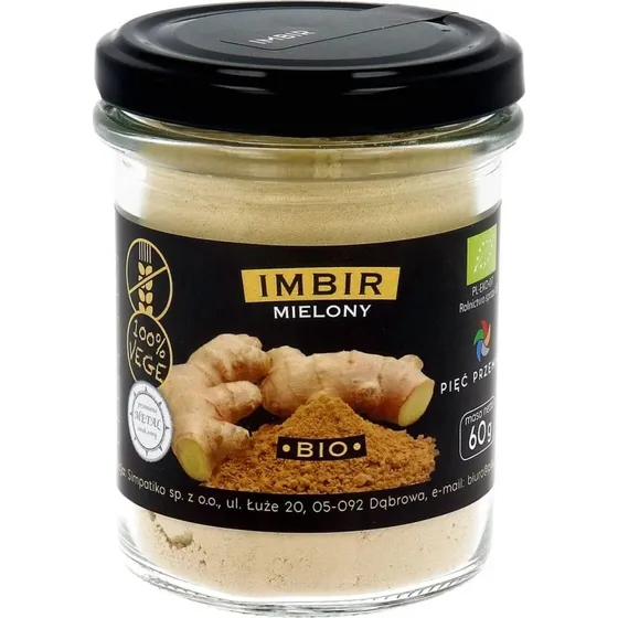 Five Transformations Bio-Ingwer gemahlen, glutenfrei, 60 g