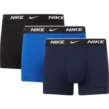 Nike Everyday Essentials Cotton Stretch Trunk Schwarz/Blau Medium