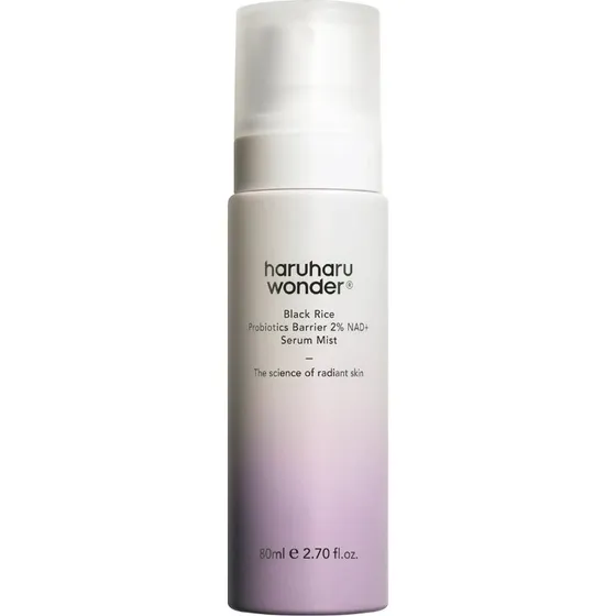 Haruharu Wonder Black Rice Probiotics Barrier 2% NAD+ Serum Mist 80 ml