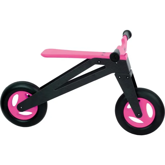 Jakobs Caborunner Pink Carbon-Laufrad, 1,9 kg, ab 2 Jahre