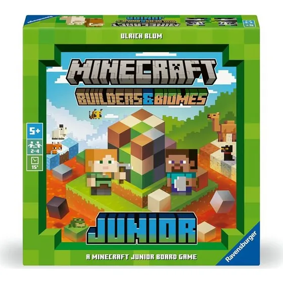 Ravensburger Minecraft Builders & Biomes Junior Brettspiel