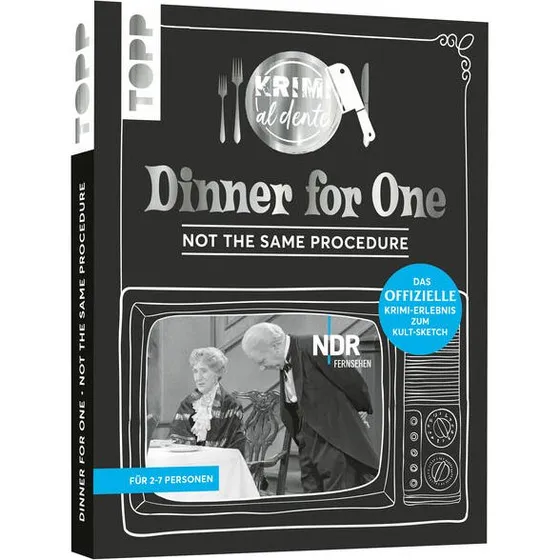 frechverlag Krimi al dente - Dinner for One: Not the same procedure