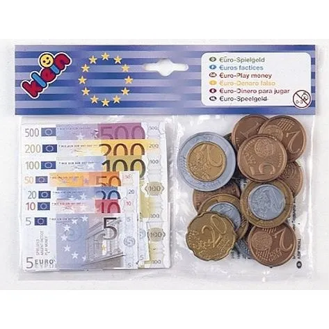 Theo Klein Eurogeld Set mit Kopfkarte  Mnzen & Scheine