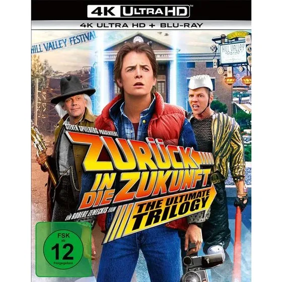 Zurück in die Zukunft - Trilogie 4K Ultra HD + 3 Blu-rays