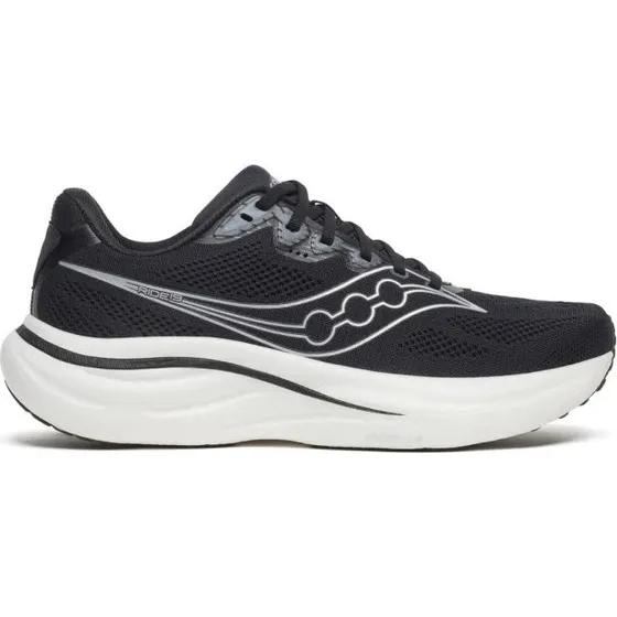 Saucony Ride 19 Herren Straßenlaufschuhe - Schwarz, Gr. 40½