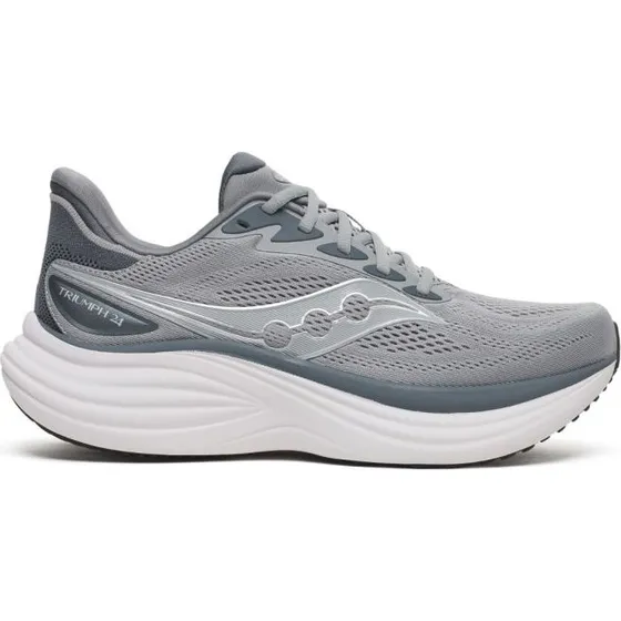 Saucony Triumph 24 Herren Laufschuhe Grau, Gr. 44