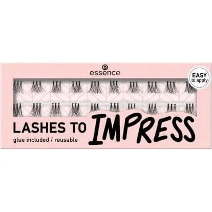essence Lashes To Impress Bundled Single Wimpern, 07, 20 Stück