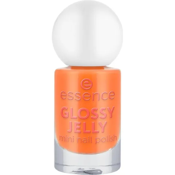essence Mini Glossy Jelly Nagellack, 03 Orange, 5 ml