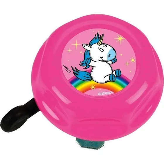 Bike Fashion Einhorn Fahrradklingel Rosa, Ø 55 mm