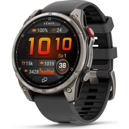 Garmin fnix 8 Pro 47 mm AMOLED Smartwatch Graphit/Titan