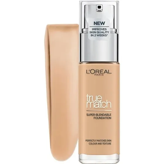 L'Oréal Paris True Match Foundation 3.N Creamy Beige, 30 ml