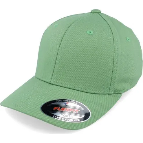 Flexfit Kindermütze Wooly Combed - Dark Leaf Green