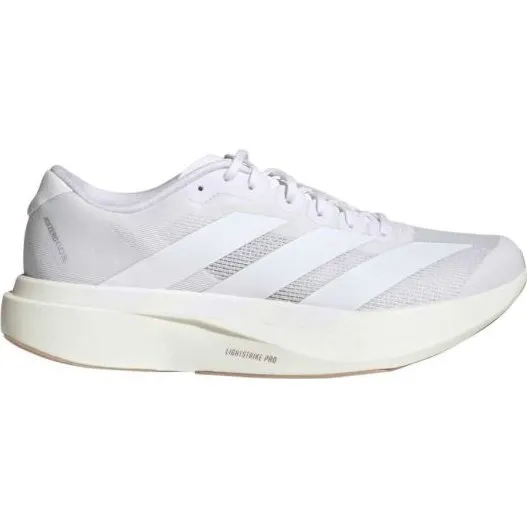 adidas Adizero EVO SL Light Strike Laufschuhe Weiß/Grau (44 2/3)