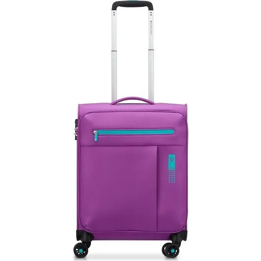 Roncato Lite Soft 55 cm Orchidee Lila Kabinentrolley